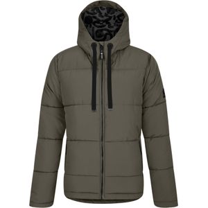 Dare2b - Graffiti Gewatteerde Winterjas - Zwart - 100% Gerecycled Polyester