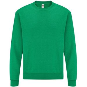 Fruit of the Loom - Klassiek Ingelegd - Sweatshirt - Zwart - 80% Katoen, 20% Polyester, Oeko-Tex Standaard 100