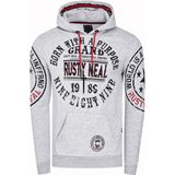 Rusty Neal - Sweatshirt - Normale Pasvorm - Met Capuchon - Heren
