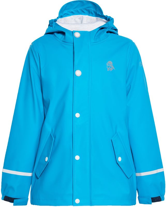 Schmuddelwedda Mackintosh jongens (kinderen) Cyaan blauw