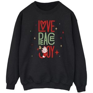 Li-cense Disney heren the aristocats marie love peace joy sweatshirt
