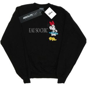 Sweater - Gedrukt - Zwart - 50% Katoen 50% Polyester