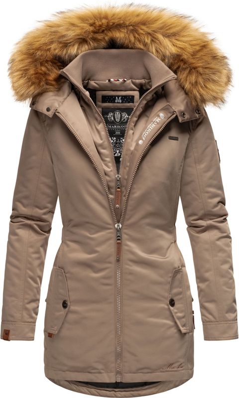 Marikoo - Sanakoo - Winterjas - Warm - Afneembare Bontkraag