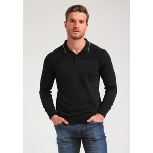 Gabbiano Heren polo 614770 201 black