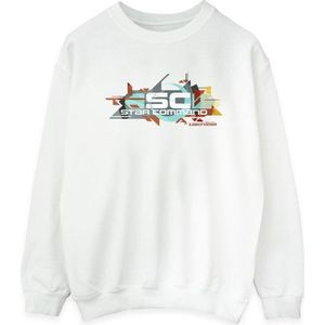 Li-cense Disney dames lightyear star command graphic title sweatshirt