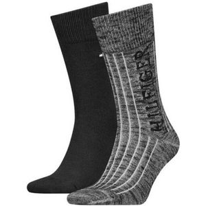 Tommy Hilfiger Heren gestreepte sokken (set van 2)