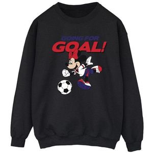 Li-cense Disney dames minnie mouse gaan voor doel sweatshirt
