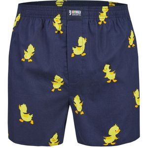 Happy Shorts Wijde boxershort heren kuiken print