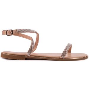 SOLE - Lane - Sandalen - Nude en Brons Metallic