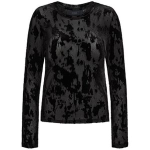 CPH Muse - Blouse lange mouw - Zwart - 207044 CMFLAME-BLOUS