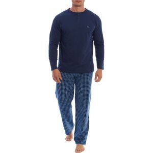 KLP4 Heren Lange Mouw Winterpyjama