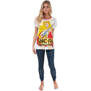 Mattel - She-Ra - Pyjama - Wit-marineblauw - Dames