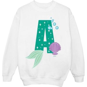 Li-cense Disney heren alphabet a is for ariel sweatshirt