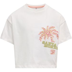 T-shirt - Dierenprint - Croptop-stijl - Kinderen