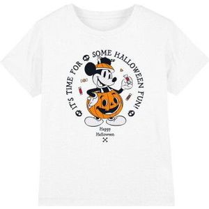 Disney Kinderen/kinderen pompoenkostuum mickey mouse t-shirt