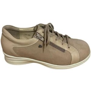 FinnComfort - Bexley - Dames Casual Veterschoen - Grijs - LadyLine