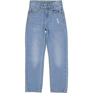 Quapi Meiden jeans jaimy wit fit light blue denim
