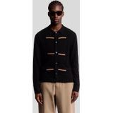 Lyle & Scott - Gestreepte Ottomaanse Kraagcardigan - Veelkleurig