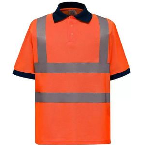 Yoko Heren band & brace hi-vis poloshirt