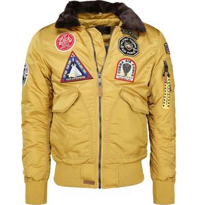 Top Gun - TG20192073 - Bomberjack - Gevoerd - Casual - Mouwzak met Ritssluiting