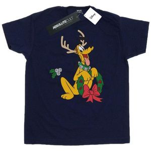 Li-cense Disney heren pluto kerst rendier t-shirt