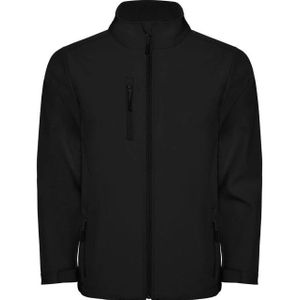 Roly - Nebraska - Soft Shell Jas - Blauw - 92% Polyester - Waterafstotend