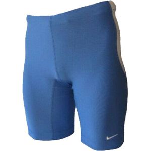 Nike - Fit - Fietsshort - Blauw - Hardloop Trainingsbroek
