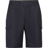 Billionaire - Korte Broeken - Blauw - Scheerwol - Cargo Bermuda
