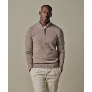 Profuomo Ppwj30029d f1 heren trui met half zip in profu