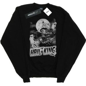 Li-cense Disney heren nightmare before christmas hail the king sweatshirt