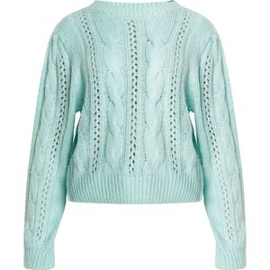 Mymo - Gebreide Trui - Aqua