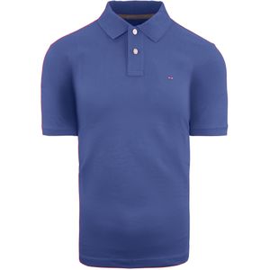 Eden Park - Katoen - Poloshirt - Blauw - Heren