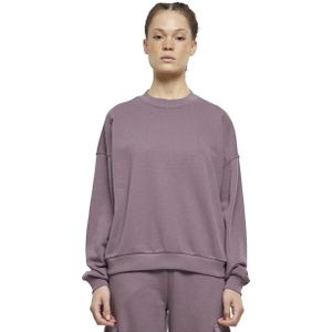Urban Classics Dames terrycloth crew hals oversized sweatshirt