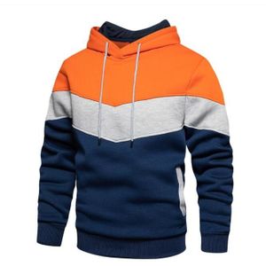 Legend Sports Hoodie legend tricolore dames/heren oranje fleece