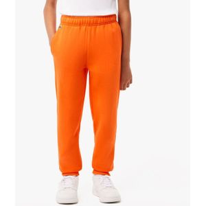 Lacoste - Juniors Fleece Sweatpants - Oranje - Sportbroek