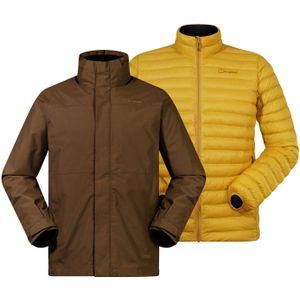 Berghaus - Hillwalker 2.0 Gemini - Waterdichte 3-in-1 Jas - Bruin
