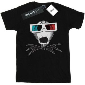 Li-cense Disney dames nightmare before christmas jack skellington 3d bril katoenen vriendje t-shirt