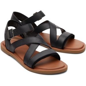 TOMS Sloane 100% Koe Damessandalen Zwart