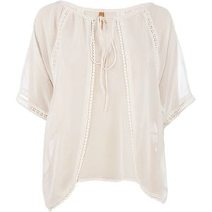 Transparante bohotop - Zand - Tops