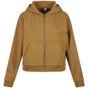 Urban Classics Dames boxy full zip hoodie