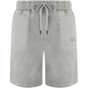 Criminal Damage - Essential Distressed Washed - Korte Broek - Powder Grey