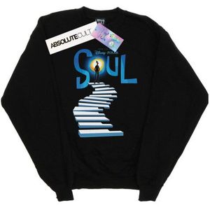 Sweater - Gedrukt - Zwart - 50% Katoen 50% Polyester - Lange Mouwen