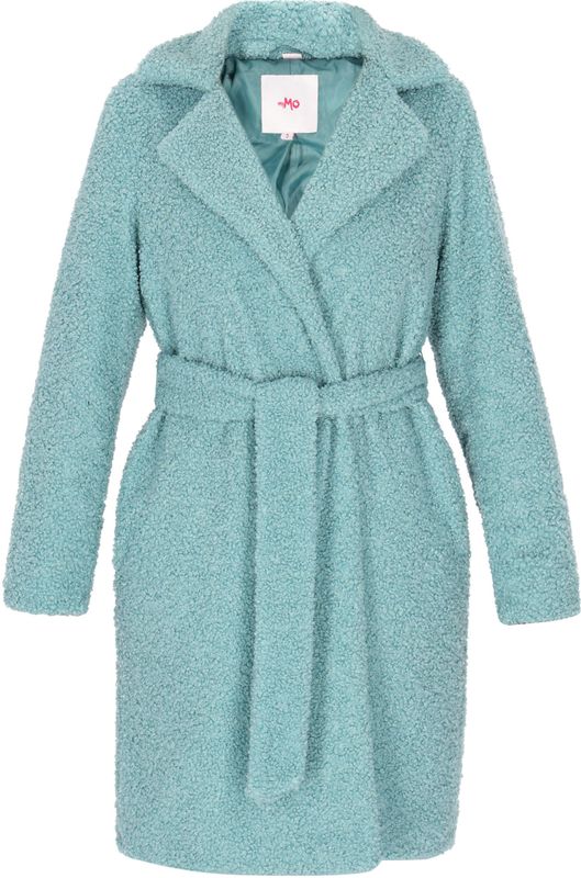 Mymo - Trenchcoat - Aqua - Dames