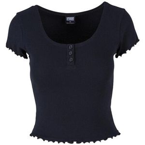 Urban Classics Dames babylock geribd t-shirt