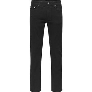 ONLY & SONS - ONSWEFT REG. JAX BOX PIM - Jeans - Zwart - Regular Fit