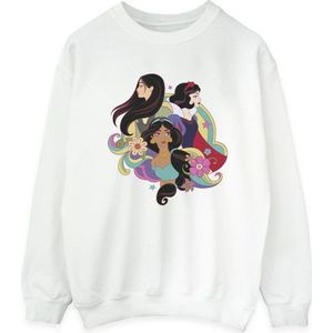 Li-cense Disney dames prinses mulan jasmine sneeuw sweatshirt