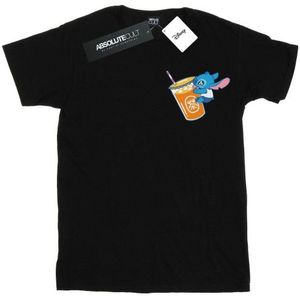 Li-cense Disney dames lilo and stitch drink katoenen vriendje t-shirt