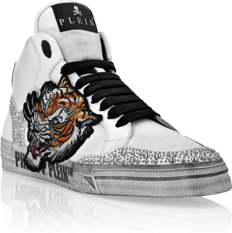 Philipp Plein - High-Top Sneakers - Wit - Unisex