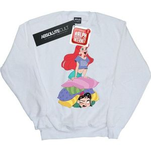 Li-cense Disney heren wreck it ralph ariel en vanellope sweatshirt