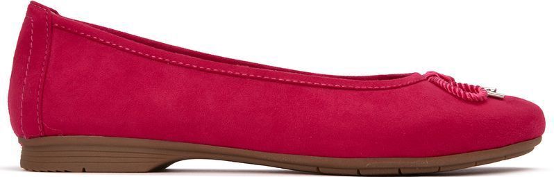 Jana - Damesballerina's - Fuchsia - Veganistisch